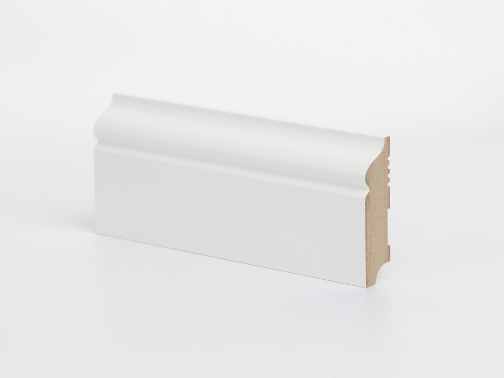 Плинтус МДФ Deartio/Деартио Белый К-11  80х22х2050мм